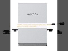 2400WH ban công Lưu trữ năng lượng mặt trời Ban công Nhà máy điện Tiết kiệm chi phí Hệ thống mặt trời