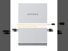 2400WH ban công Lưu trữ năng lượng mặt trời Ban công Nhà máy điện Tiết kiệm chi phí Hệ thống mặt trời