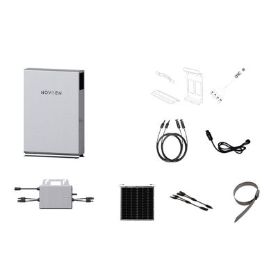 Lưu trữ năng lượng Bảng năng lượng mặt trời linh hoạt IP65 2400WH Nhà máy điện ban công