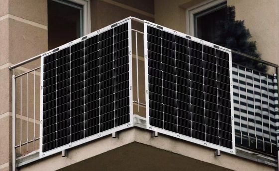 200W ban công Ultra Light Solar Panel Nhà máy điện Pin Lưu trữ năng lượng IP67