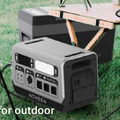 Lifepo4 Nhà máy điện di động 2048Wh với cắm lưới on / off trong điều khiển thông minh