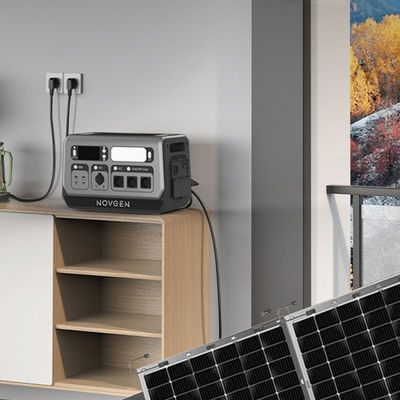 Nhà máy điện cắm trại ngoài trời di động 2048Wh Với Smart On / Off Grid Plug-In
