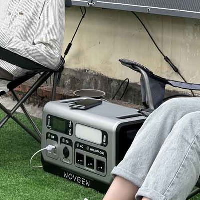 2048WH 2200W ban công lưu trữ năng lượng mặt trời ban công nhà máy điện di động